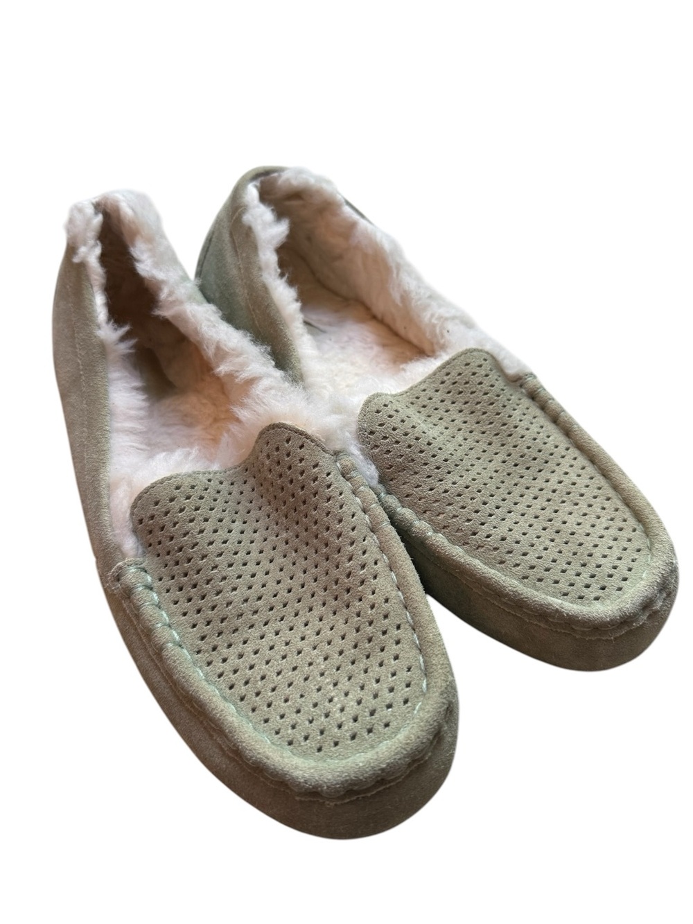 Koolaburra by Ugg Women's Cozy Faux-Fur Lined Moccasin Slippers - Gray